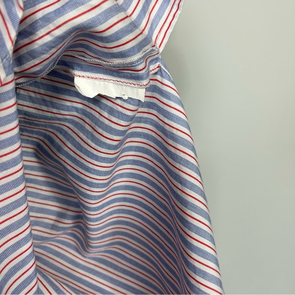 KENZO PARIS LAYERED RIBBED COTTON BLEND KNIT AND COTTON POPLIN SWEATER SHIRT XL - Picture 12 of 16